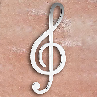 Applicazione articolo CHIAVE DI VIOLINO IN
