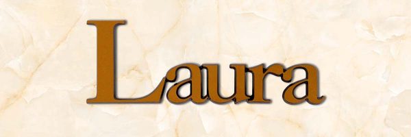 articolo-43-laura-scritta-in-bronzo